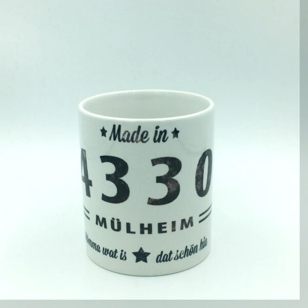 Tasse: Made in "4330" M?lheim