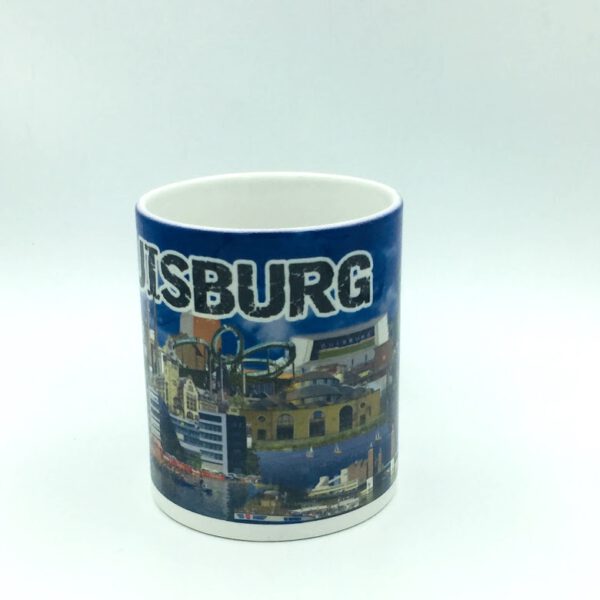 Tasse: Duisburg - bunt