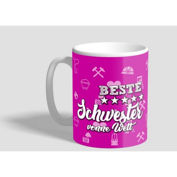 Tasse:Beste Schwester vonne...