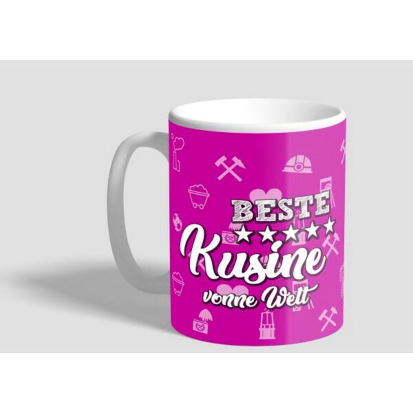 Tasse: Beste Kusine vonne Welt