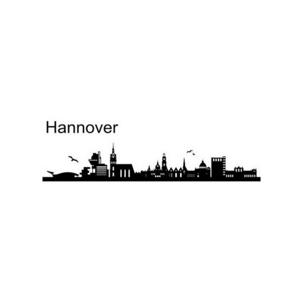 Wanddeko Skyline Hannover