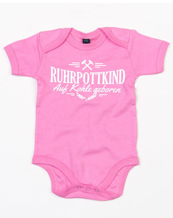 Babysuit:Ruhrp.-Kind,Auf Kohle, PINK