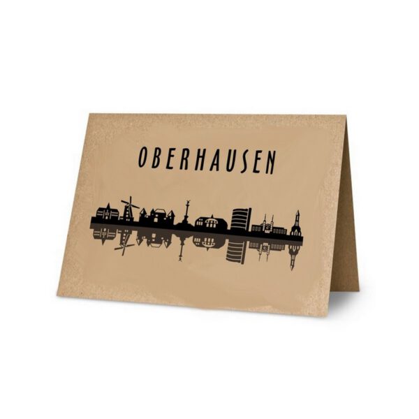 Klappkarte:Oberhausen-Skyline