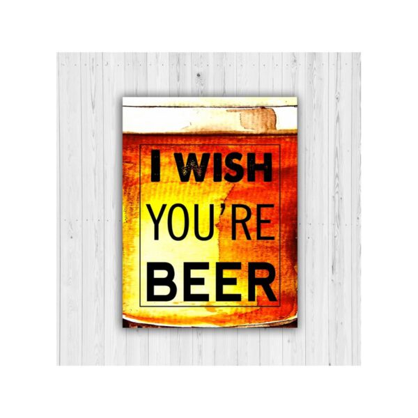 MS: I wish you?re Beer