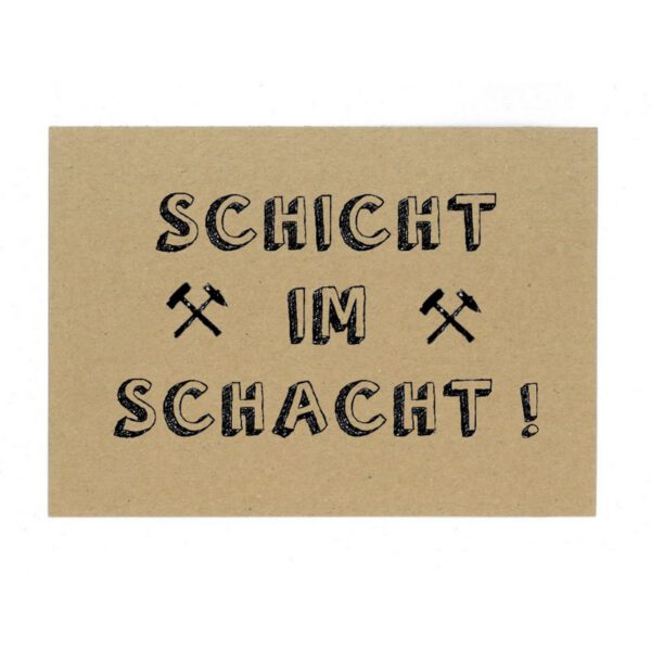 PK:"Schicht im Schacht"