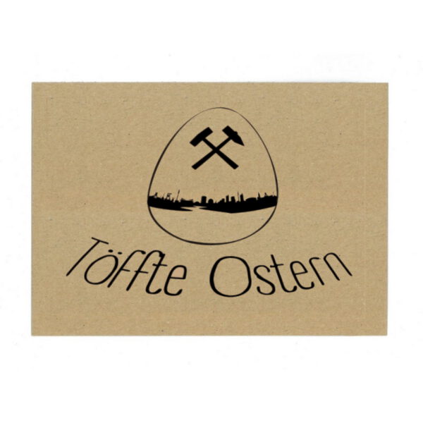 Postkarte:T?ffte Ostern & SE